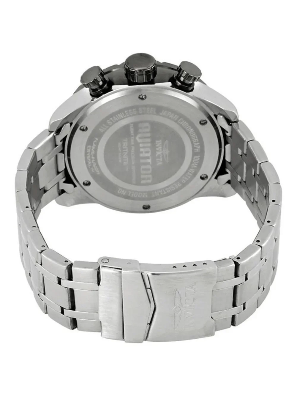 NWT Invicta Aviator Chronograph Dark Grey Dial Men's Watch